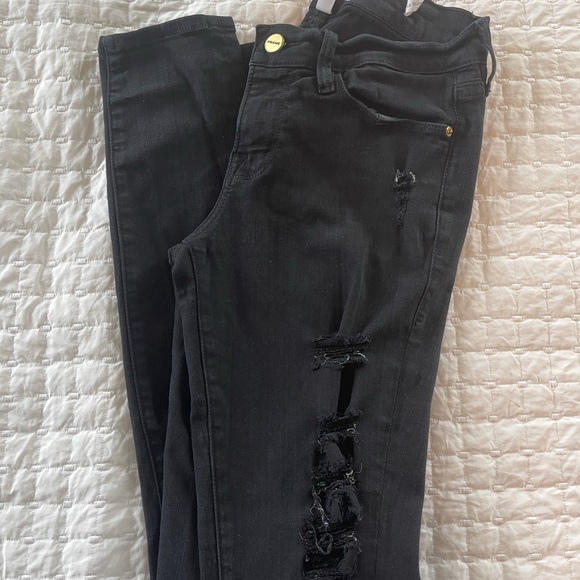 FRAME black jeans. - Picture 2 of 4